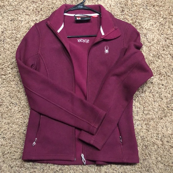 spyder sweater jacket